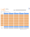 Weekly Planner (Editable)